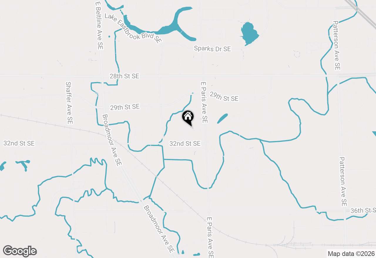 Map of 3946 Monte Carlo Court Se, Kentwood, MI 49512