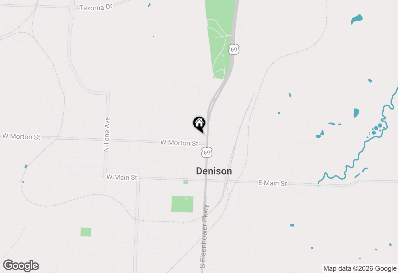 Map of 226 W Bond Street #224, Denison, TX 75020