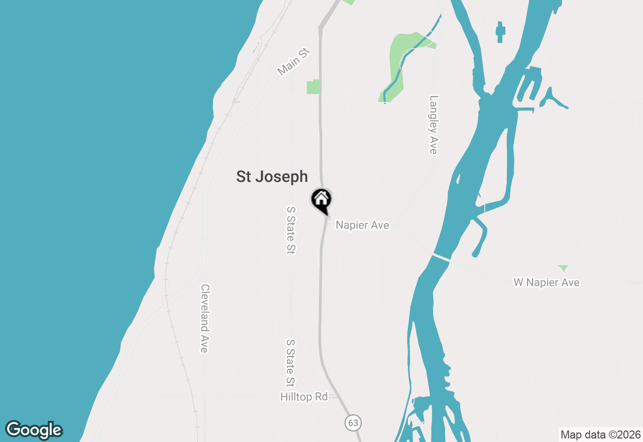 Map of 2416 Niles Avenue, St. Joseph, MI 49085