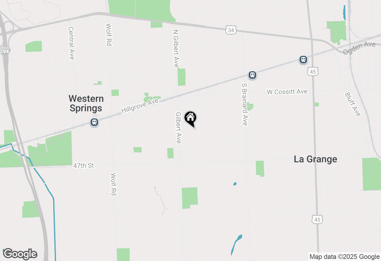 Map of 311 S Peck Avenue, La Grange, IL 60525