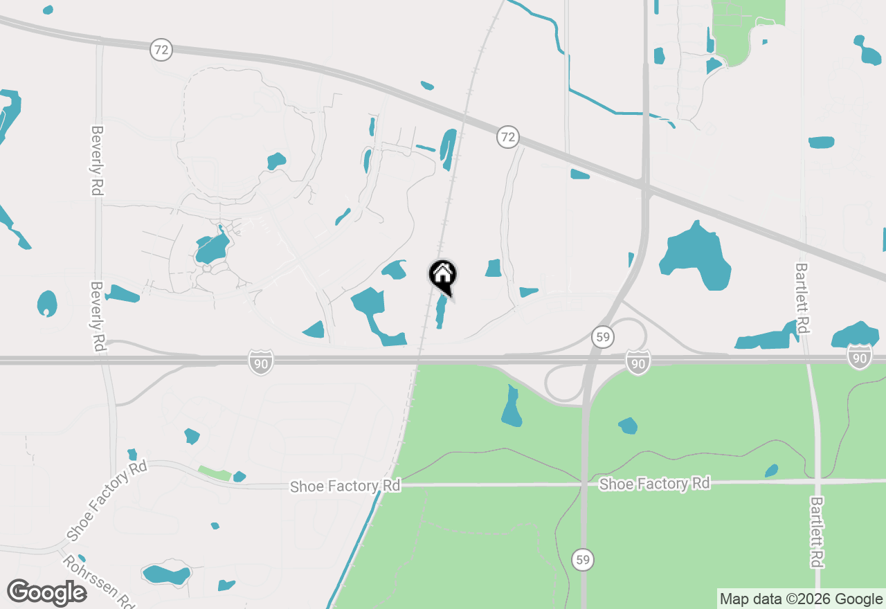Map of 2635 Lohan Way #1, Hoffman Estates, IL 60192