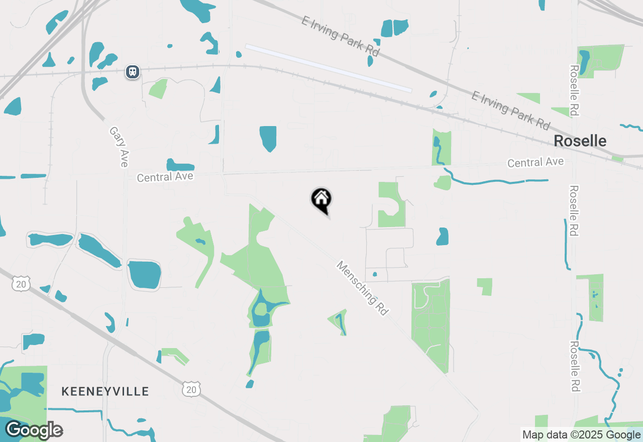 Map of 865 Longford Drive, Roselle, IL 60172