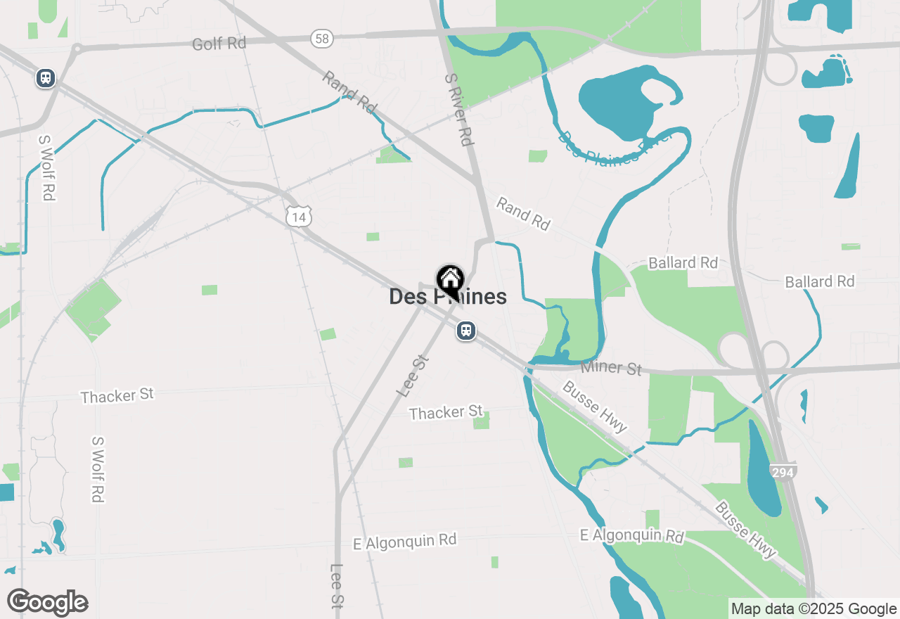 Map of 620 Lee Street #1, Des Plaines, IL 60016