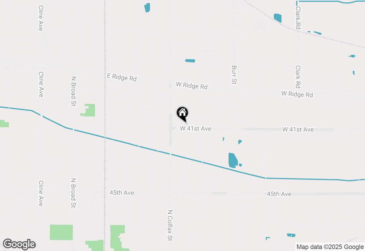 Map of 6016 W 41st Avenue, Gary, IN 46408
