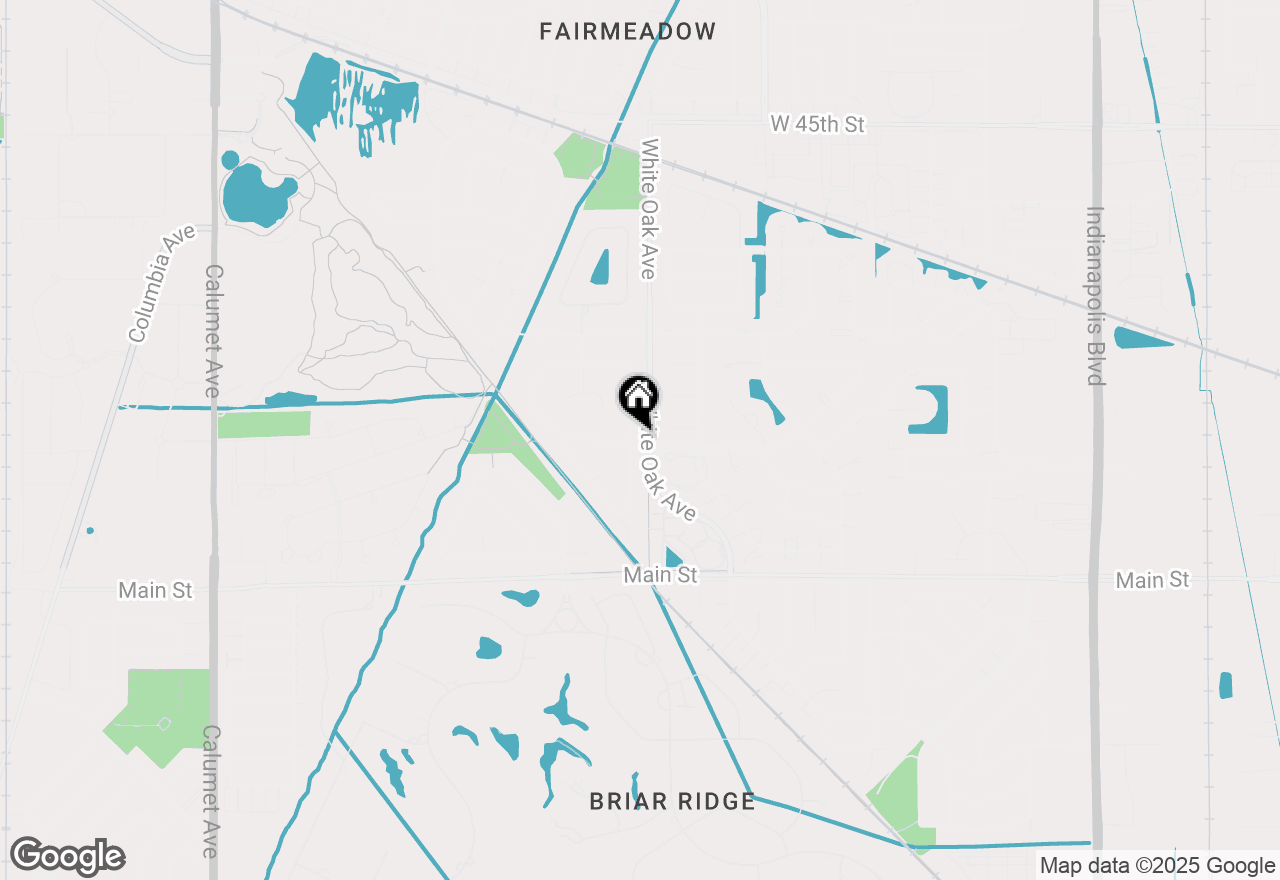 Map of 10133 Devonshire Lane, Munster, IN 46321