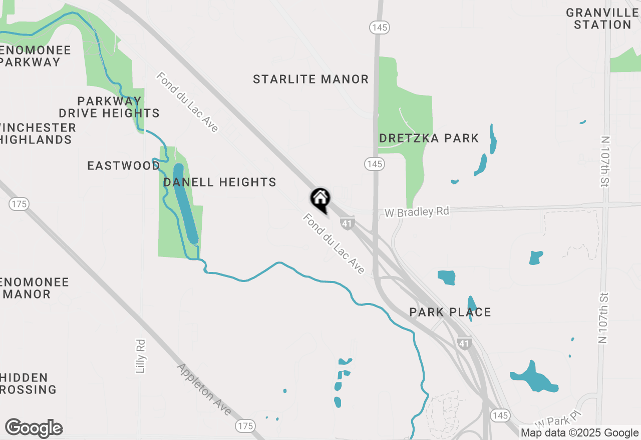 Map of N79W12788 Fond Du Lac Ave, Menomonee Falls, WI 53051