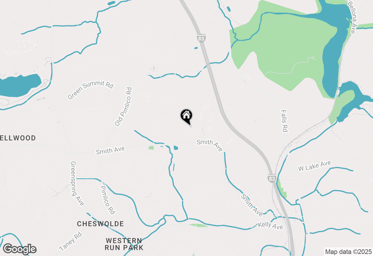 Map of 2020 Masters Drive, Baltimore, MD 21209