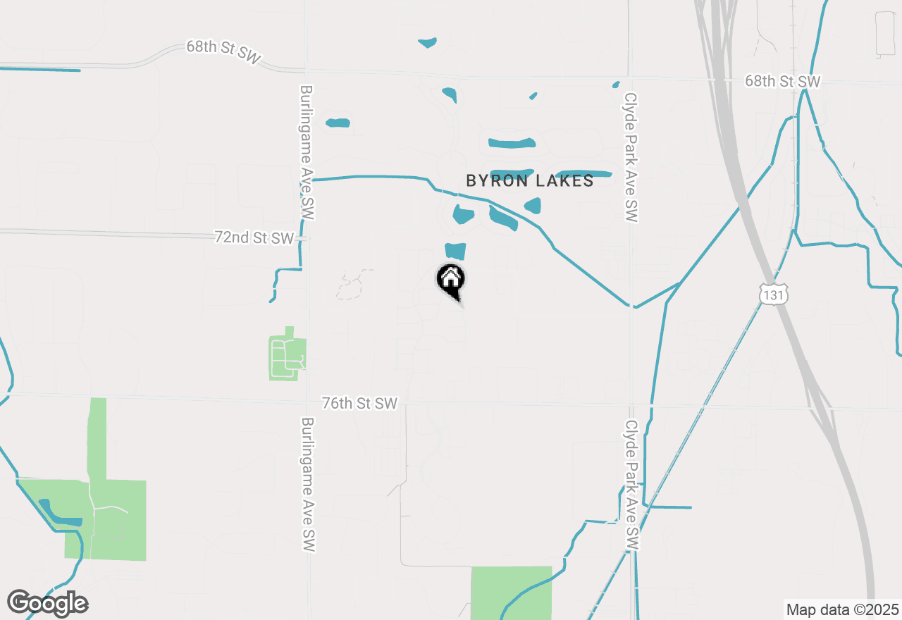 Map of 1223 Madera Court Sw, Byron Center, MI 49315