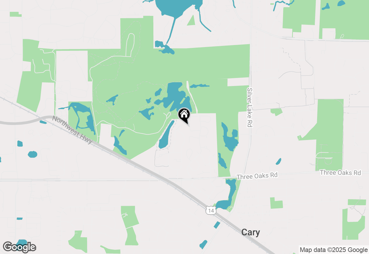 Map of 1384 Prairie View Parkway, Cary, IL 60013