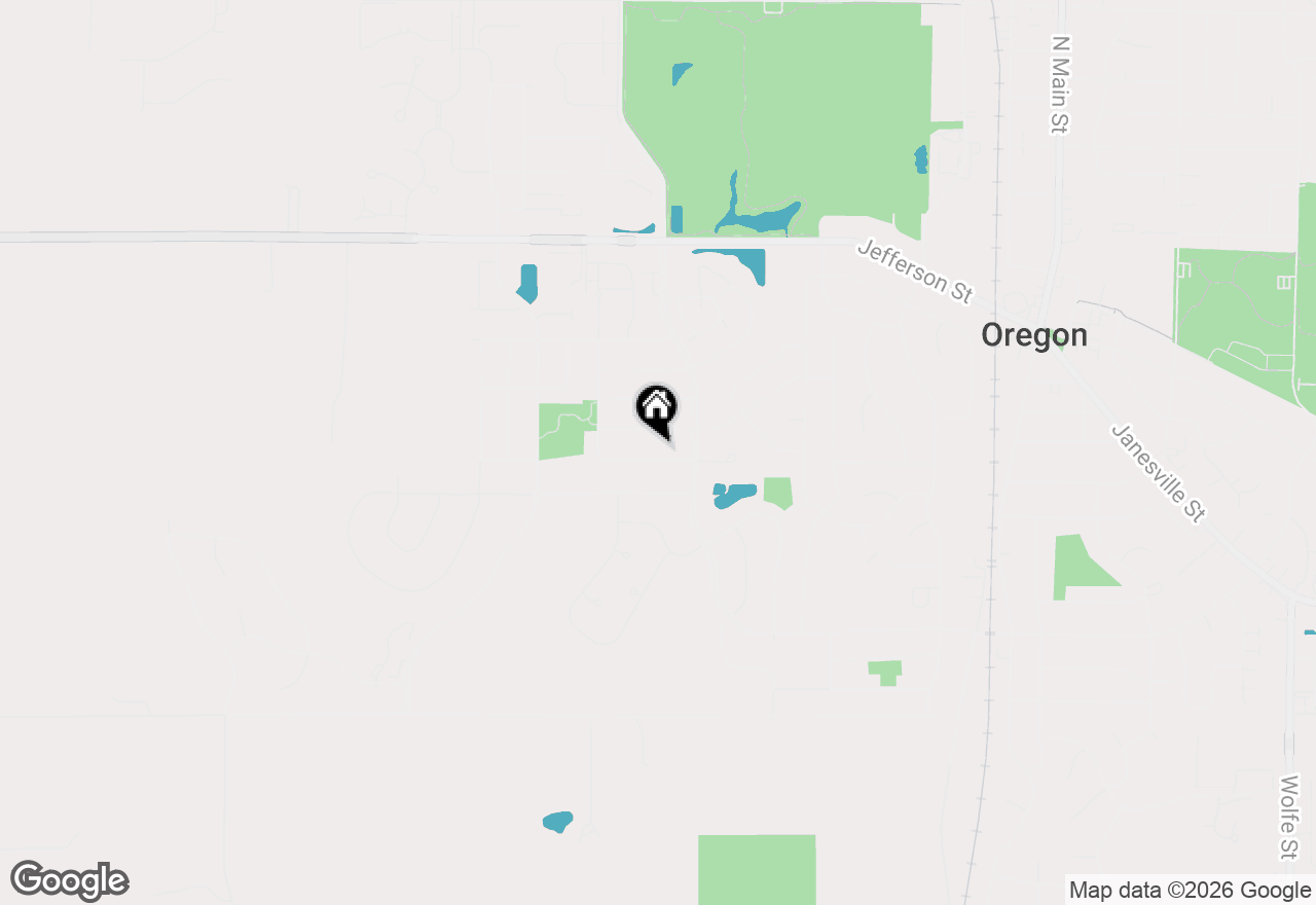 Map of 673 Prairie Grass Road, Oregon, WI 53575