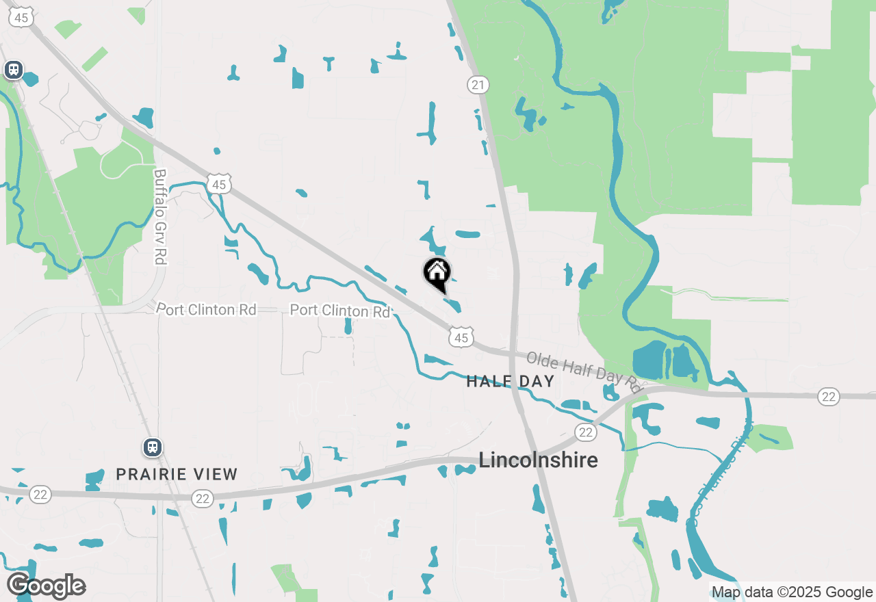 Map of 1192 Danforth Court, Vernon Hills, IL 60061
