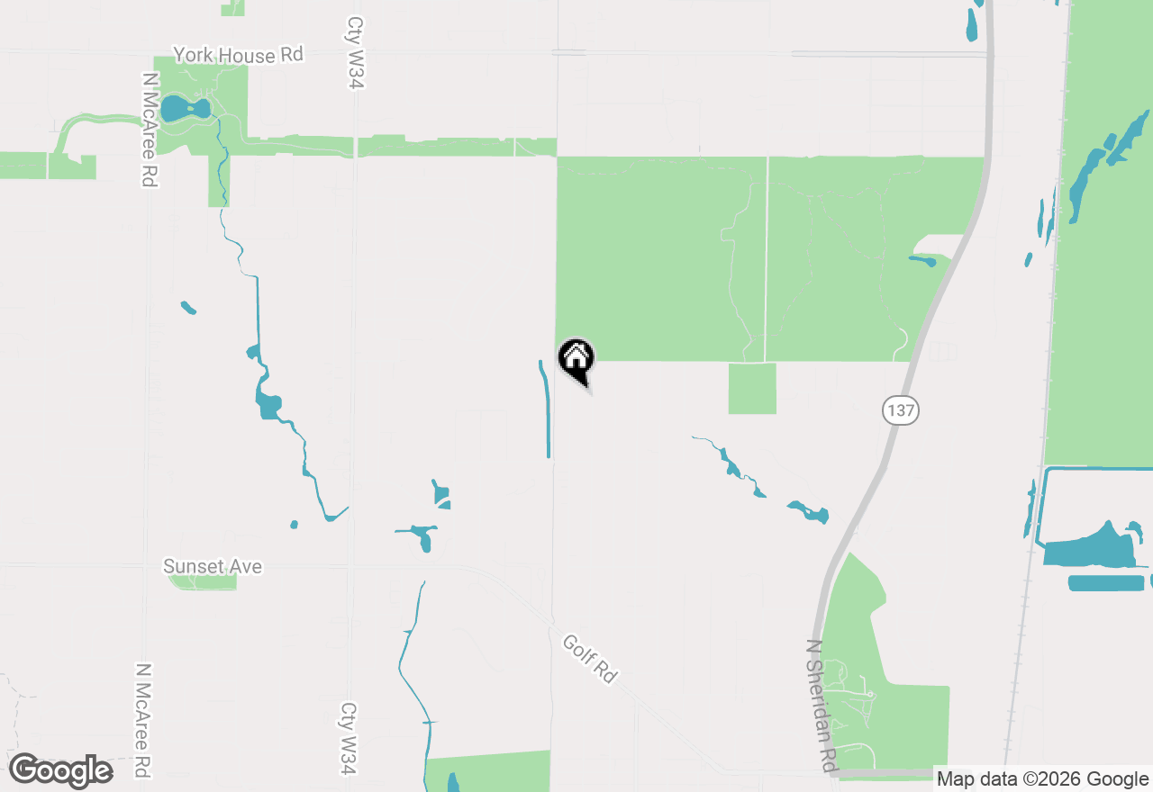 Map of 2513 Western Avenue #2513, Waukegan, IL 60087