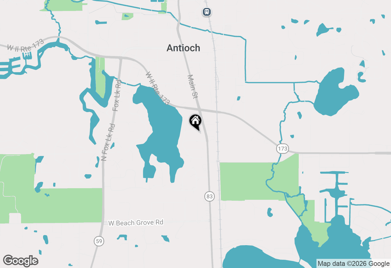 Map of 23579 W Windsor Terrace, Antioch, IL 60002