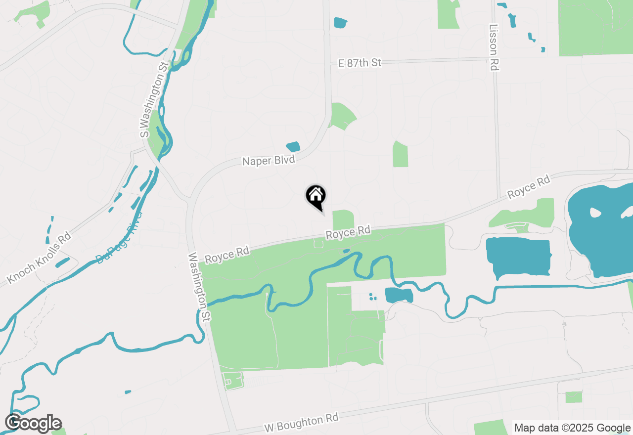 Map of 627 Nanak Court, Naperville, IL 60565