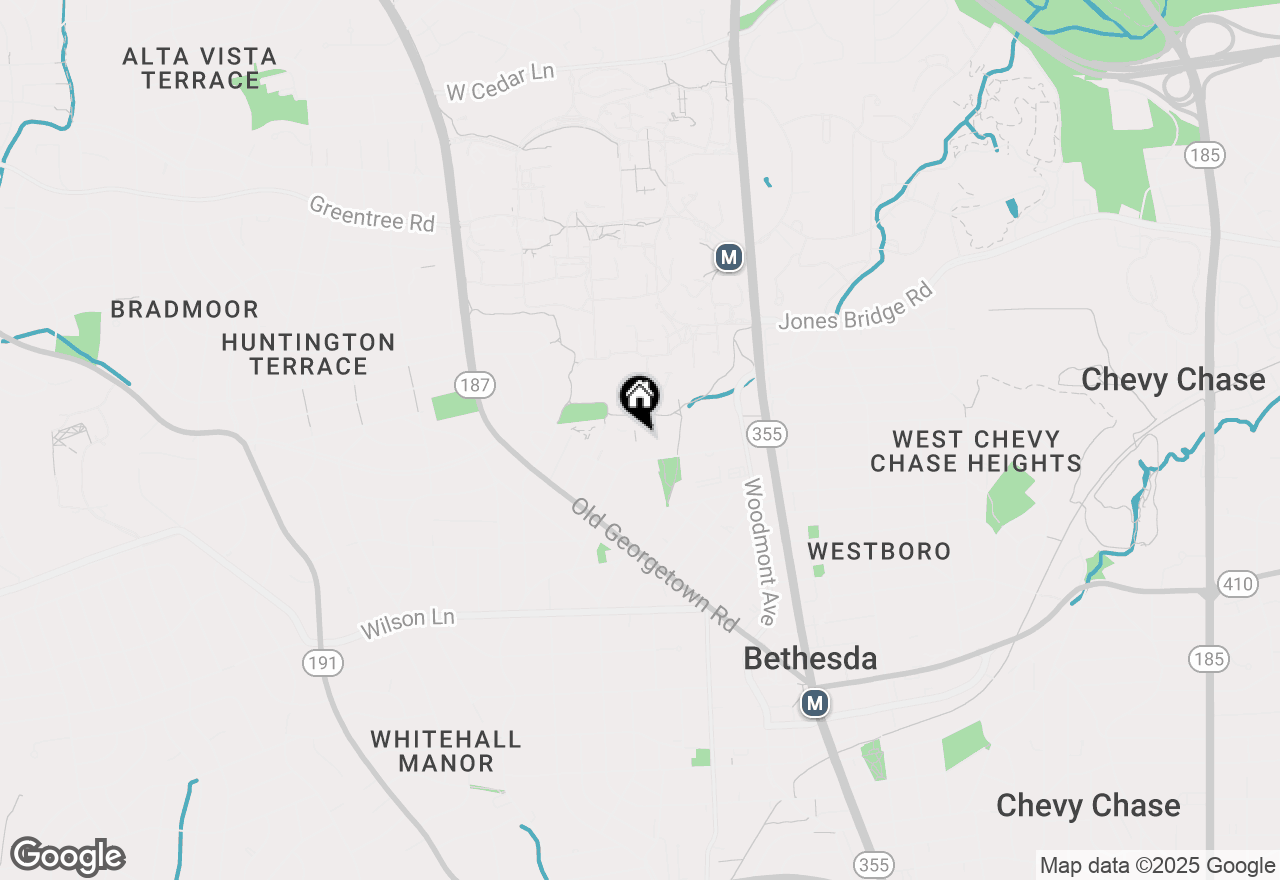 Map of 4977 Battery Lane #1-717, Bethesda, MD 20814