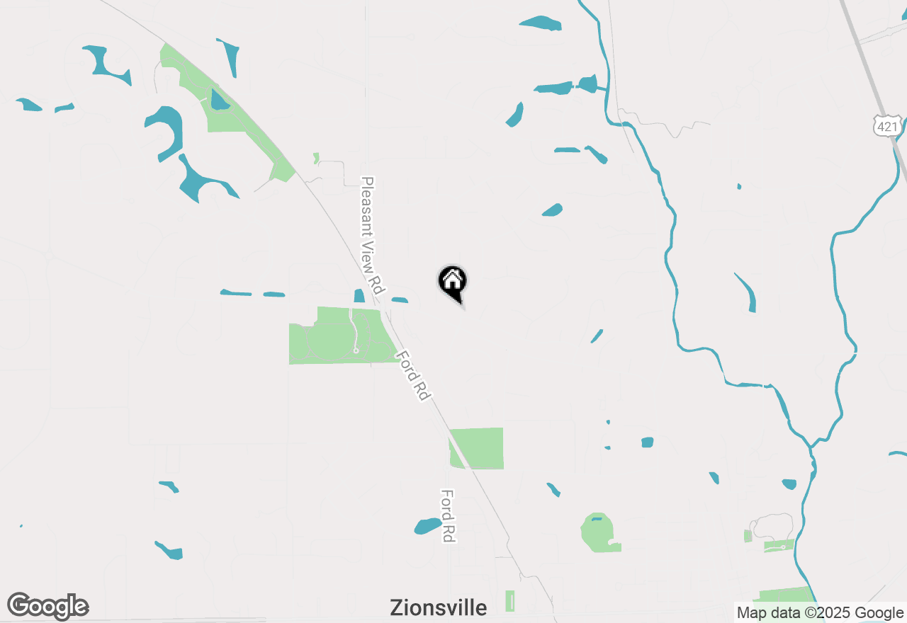 Map of 130 Governors Lane, Zionsville, IN 46077