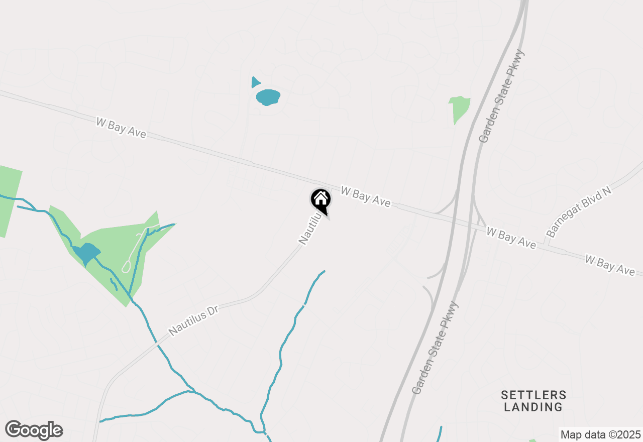 Map of 21 Nautilus Drive, Barnegat, NJ 08005