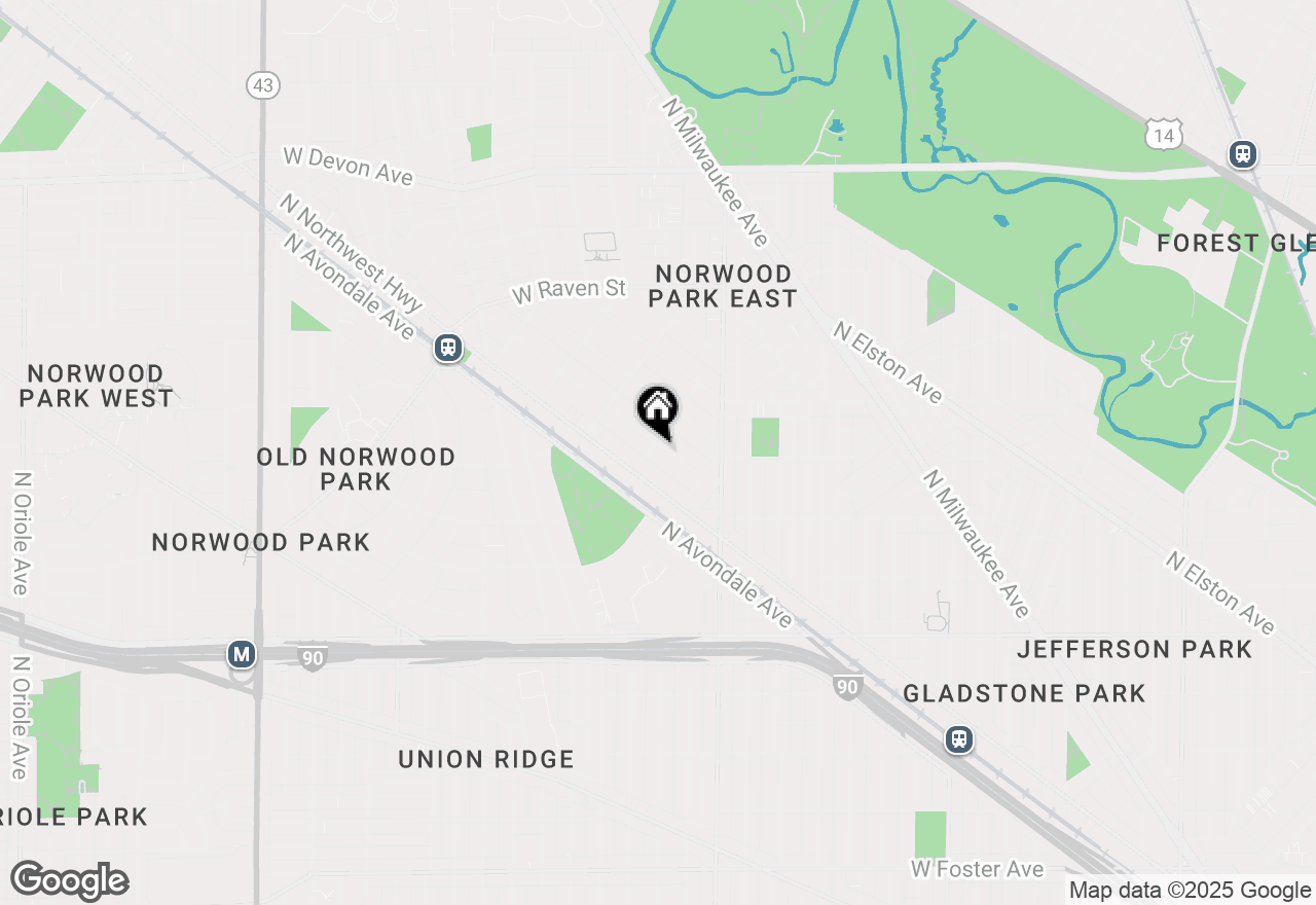 Map of 5852 N Navarre Avenue, Chicago, IL 60631