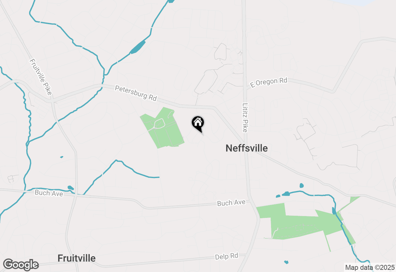 Map of 2819 Blacksmith Way, Lancaster, PA 17601