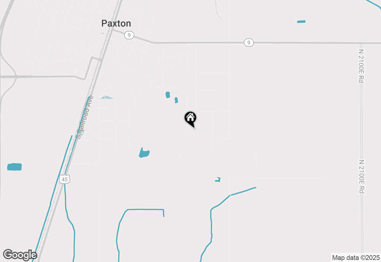 Map of 800 Cambridge Drive, Paxton, IL 60957