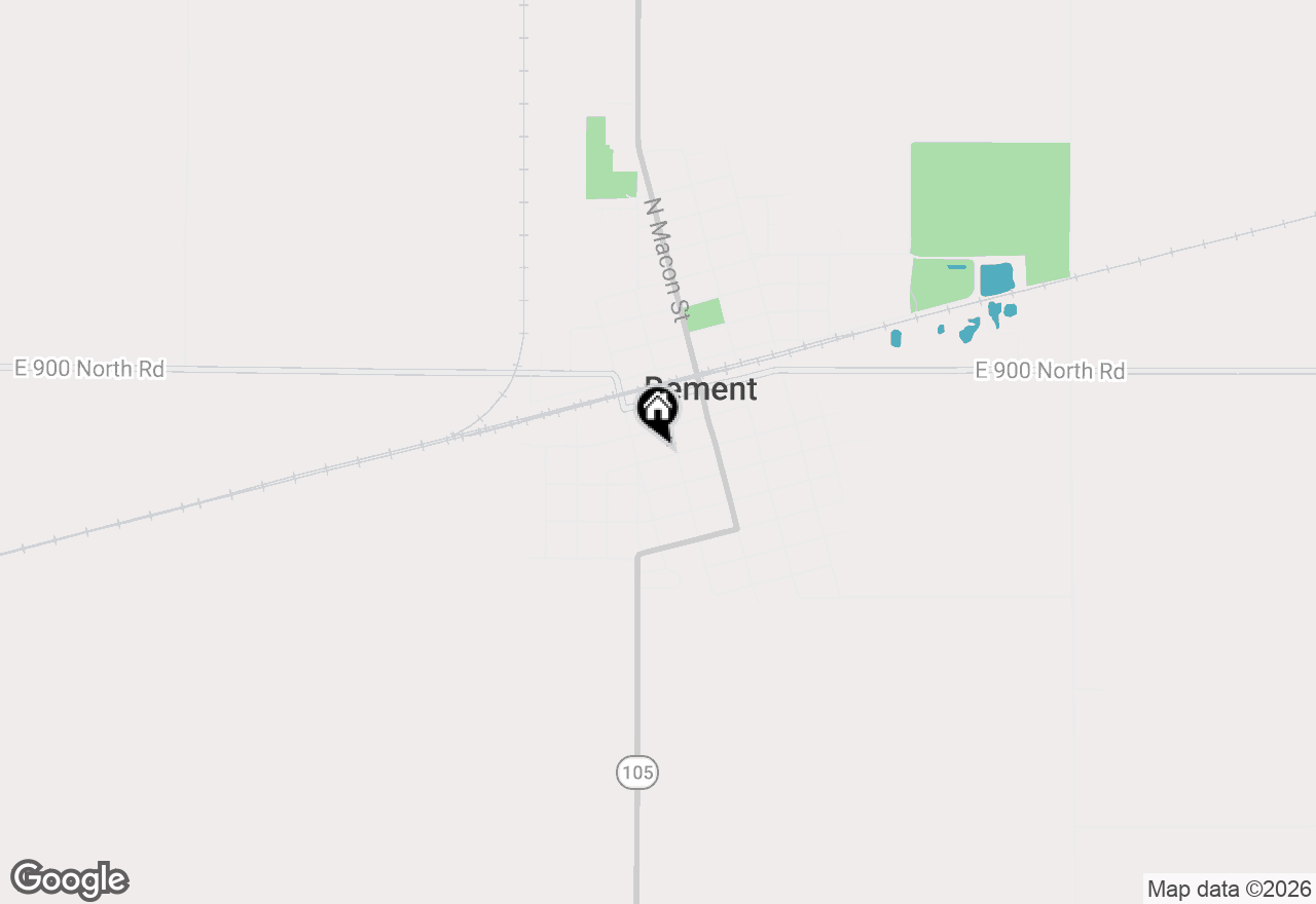Map of 232 W William Street, Bement, IL 61813