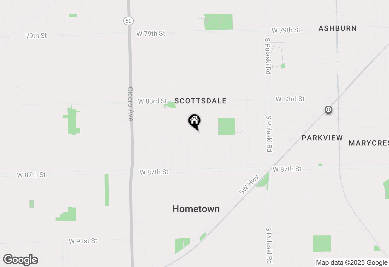 Map of 8455 S Kenneth Avenue, Chicago, IL 60652