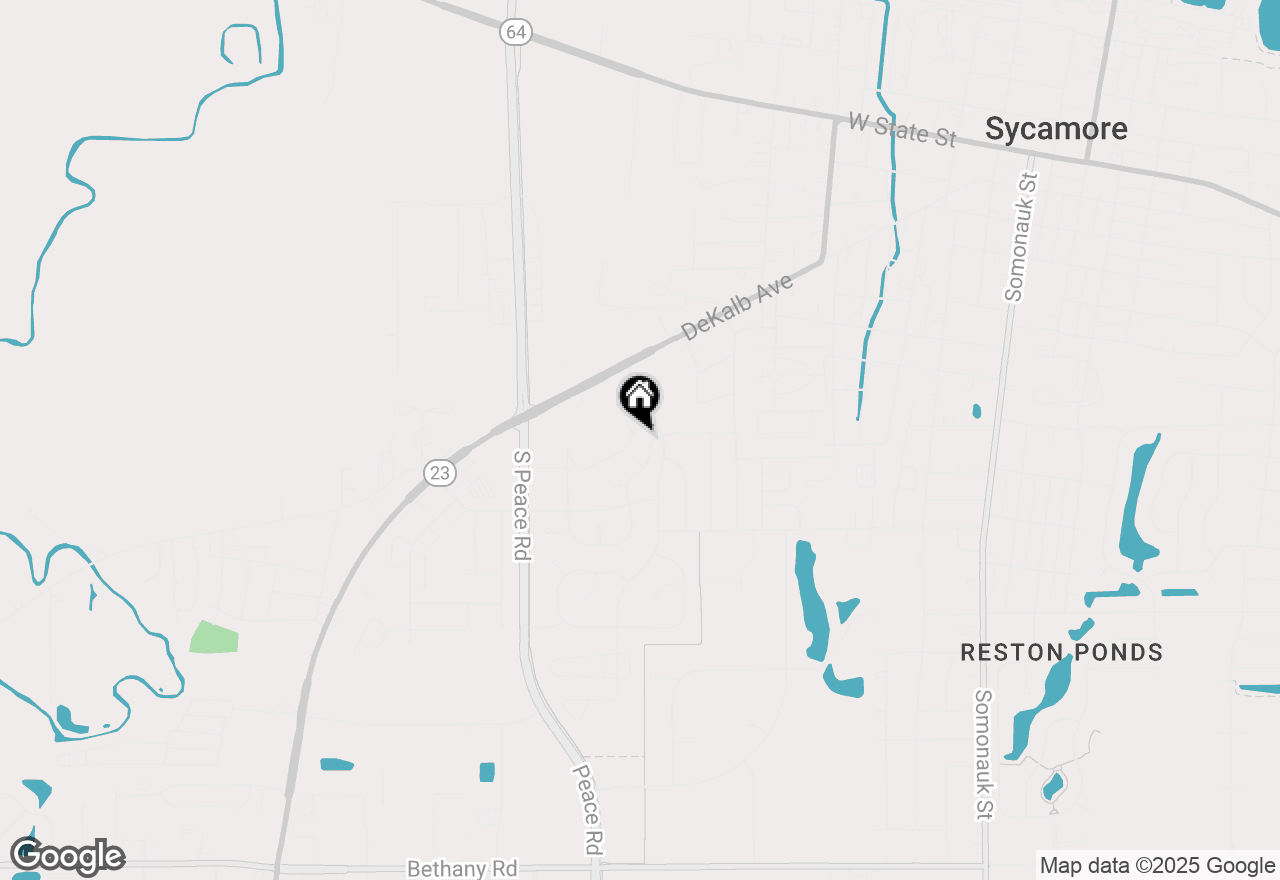 Map of 815 Constance Lane #815, Sycamore, IL 60178