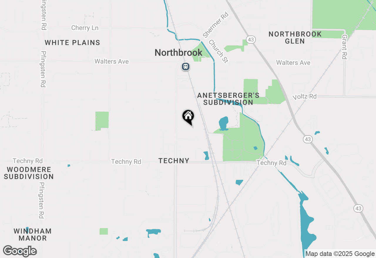Map of 1950 Beaumont Place, Northbrook, IL 60062