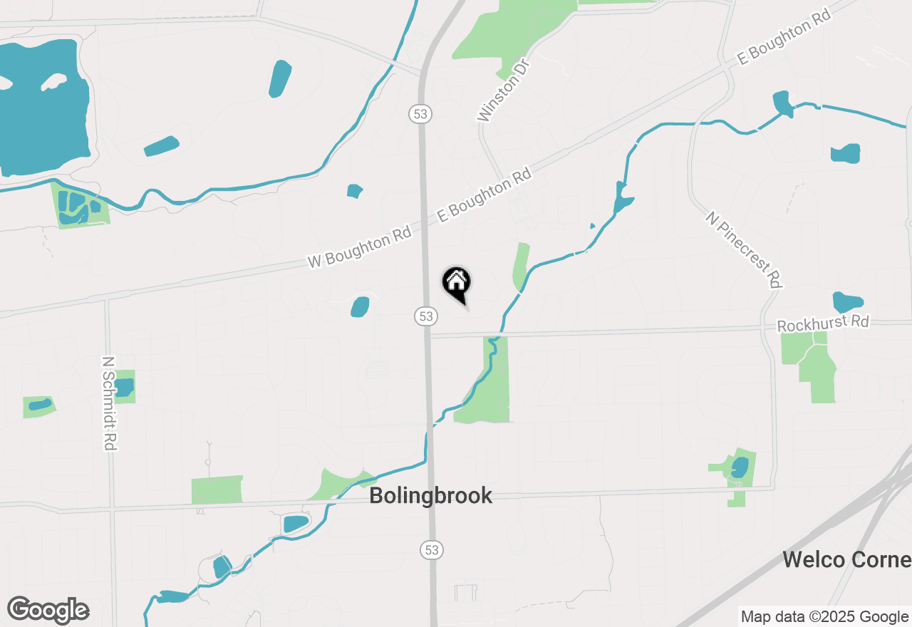 Map of 118 Camelot Way, Bolingbrook, IL 60440