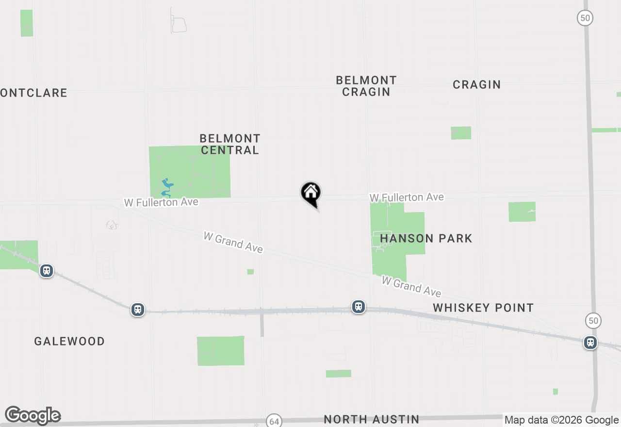 Map of 2326 N Menard Avenue, Chicago, IL 60639