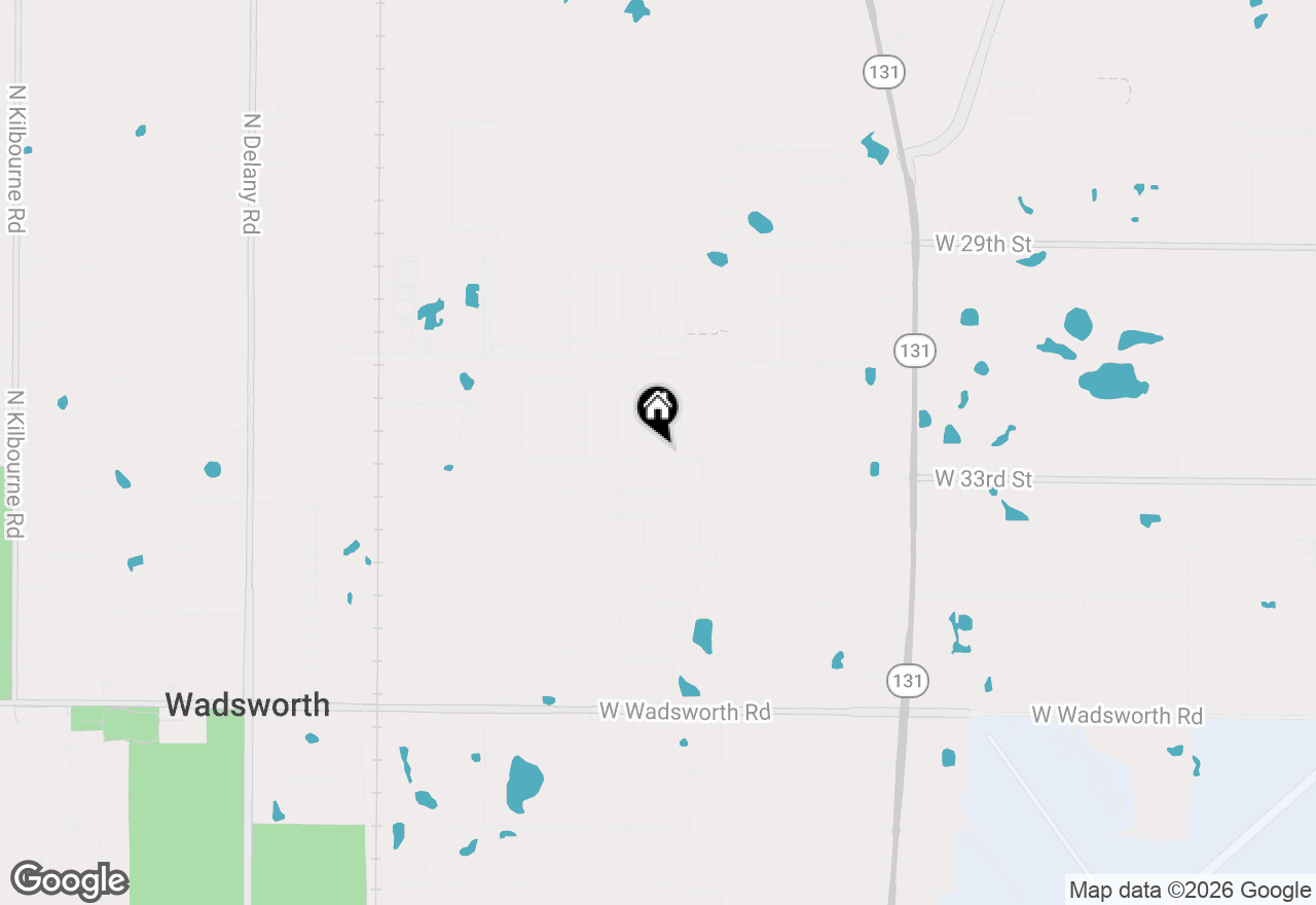 Map of 13152 W Sheffield Lane #13152, Beach Park, IL 60083