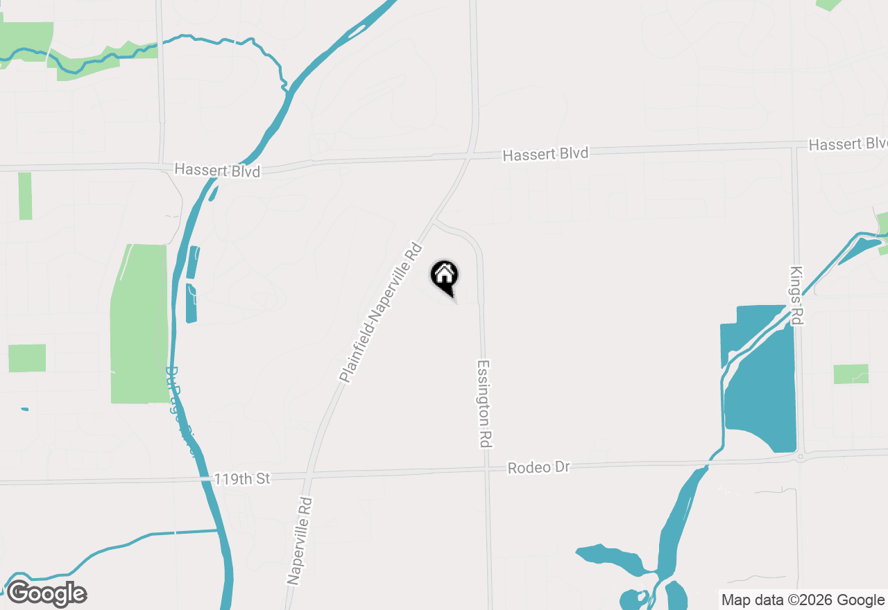 Map of 2287 Ryegrass Lane #66004, Bolingbrook, IL 60490