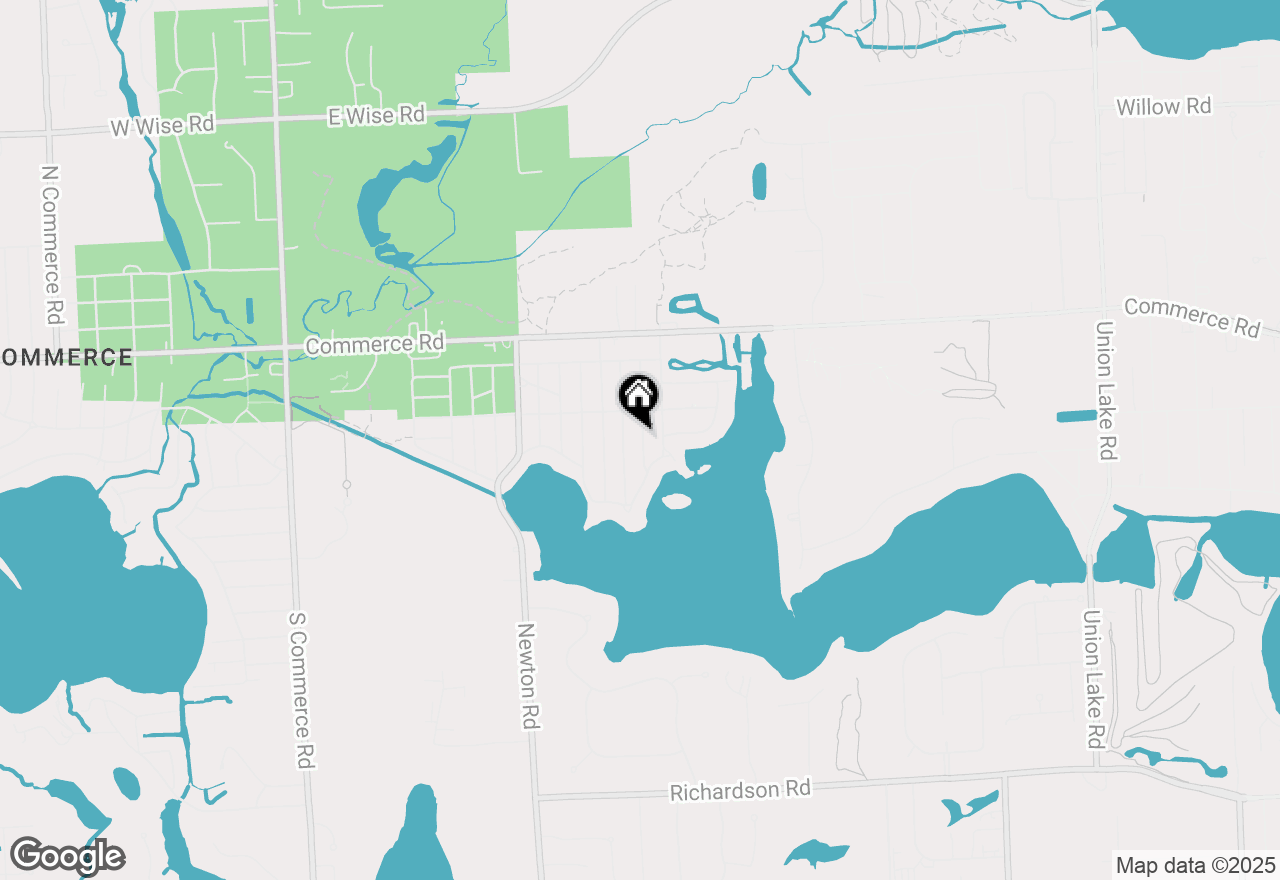 Map of 3270 Mandrake Street, Commerce Twp, MI 48382