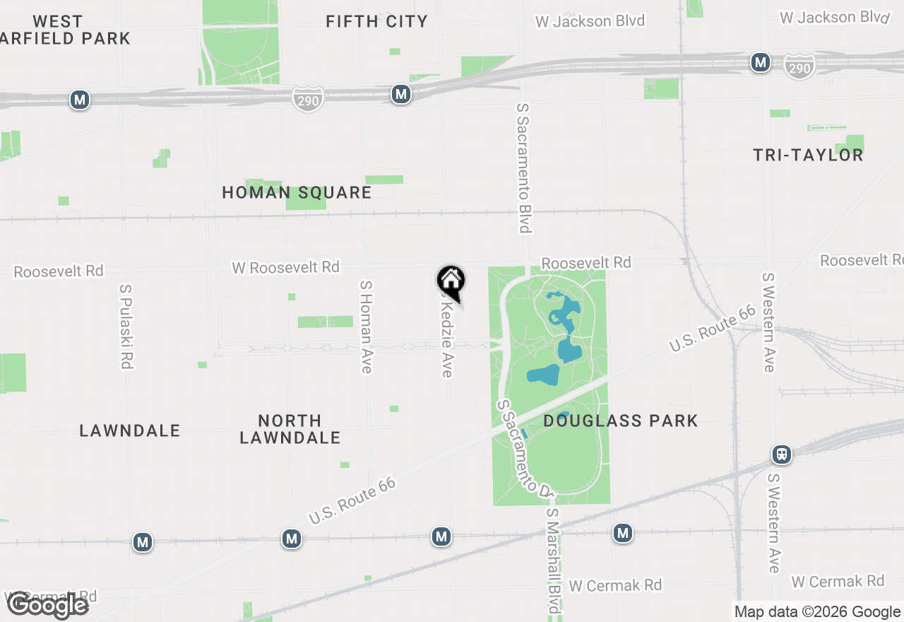 Map of 1307 S Kedzie Avenue, Chicago, IL 60623