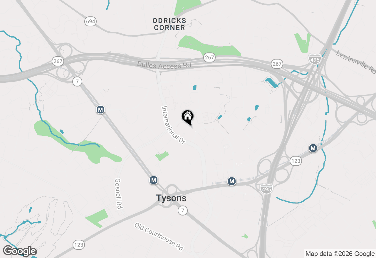 Map of 1641 International Drive #114, Mclean, VA 22102