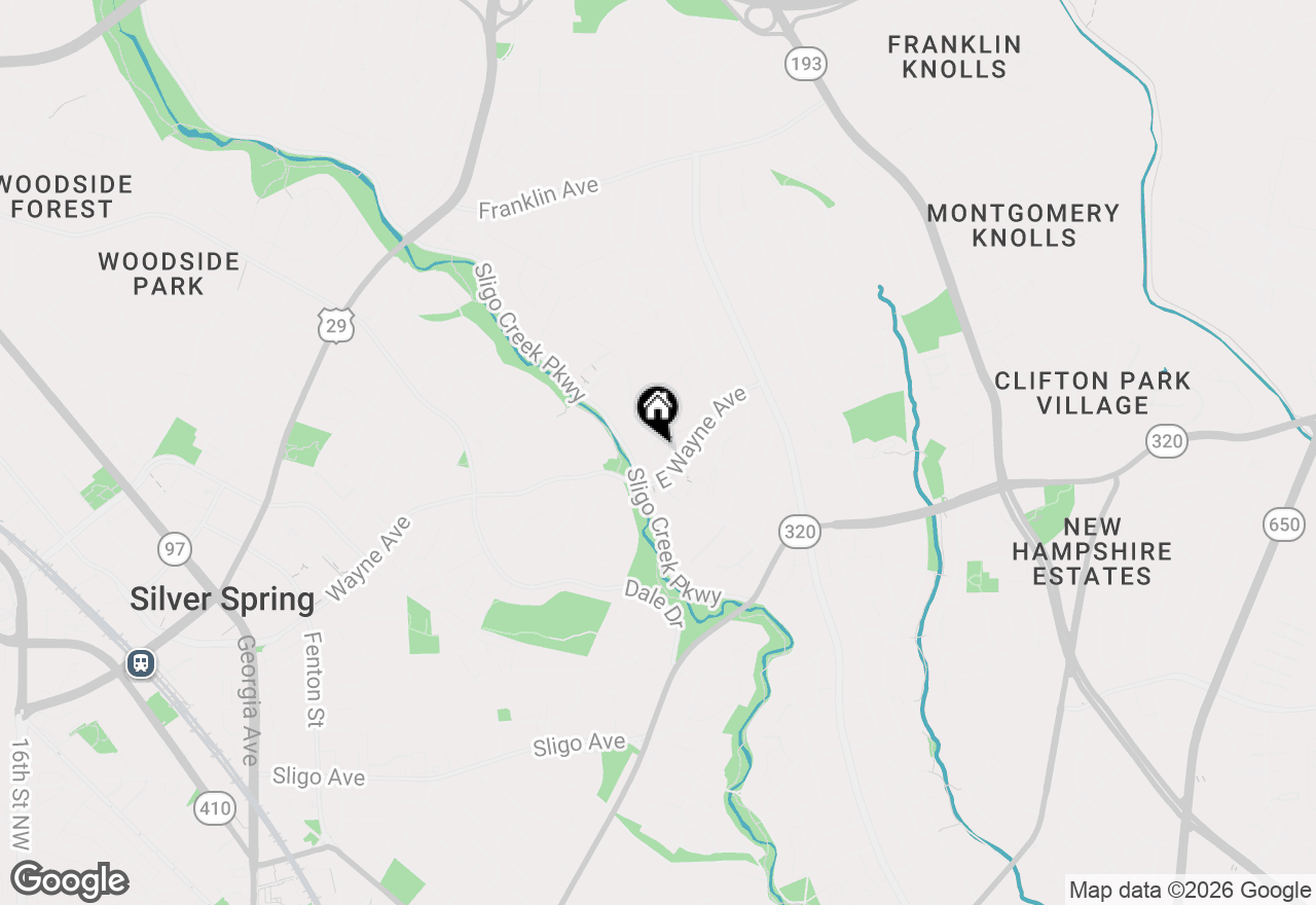 Map of 8720 Manchester Road #5, Silver Spring, MD 20901