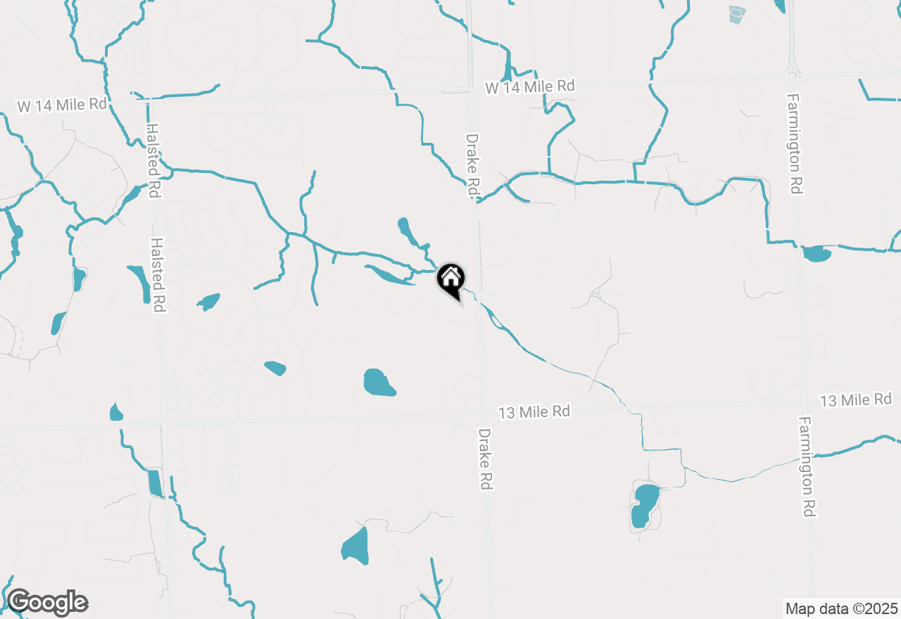 Map of 35609 Bradford Court, Farmington Hills, MI 48331