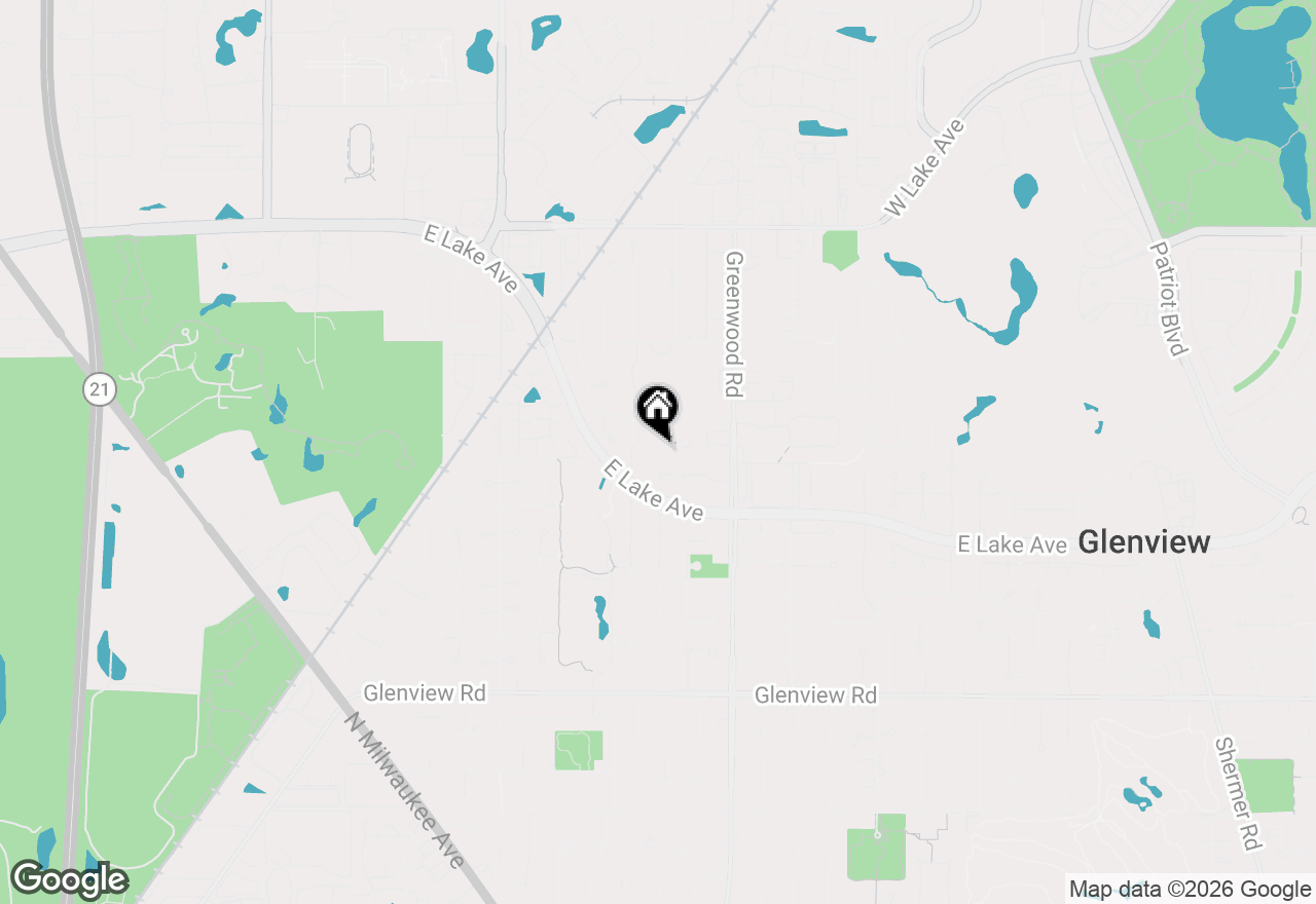 Map of 3415 Ralmark Lane, Glenview, IL 60026