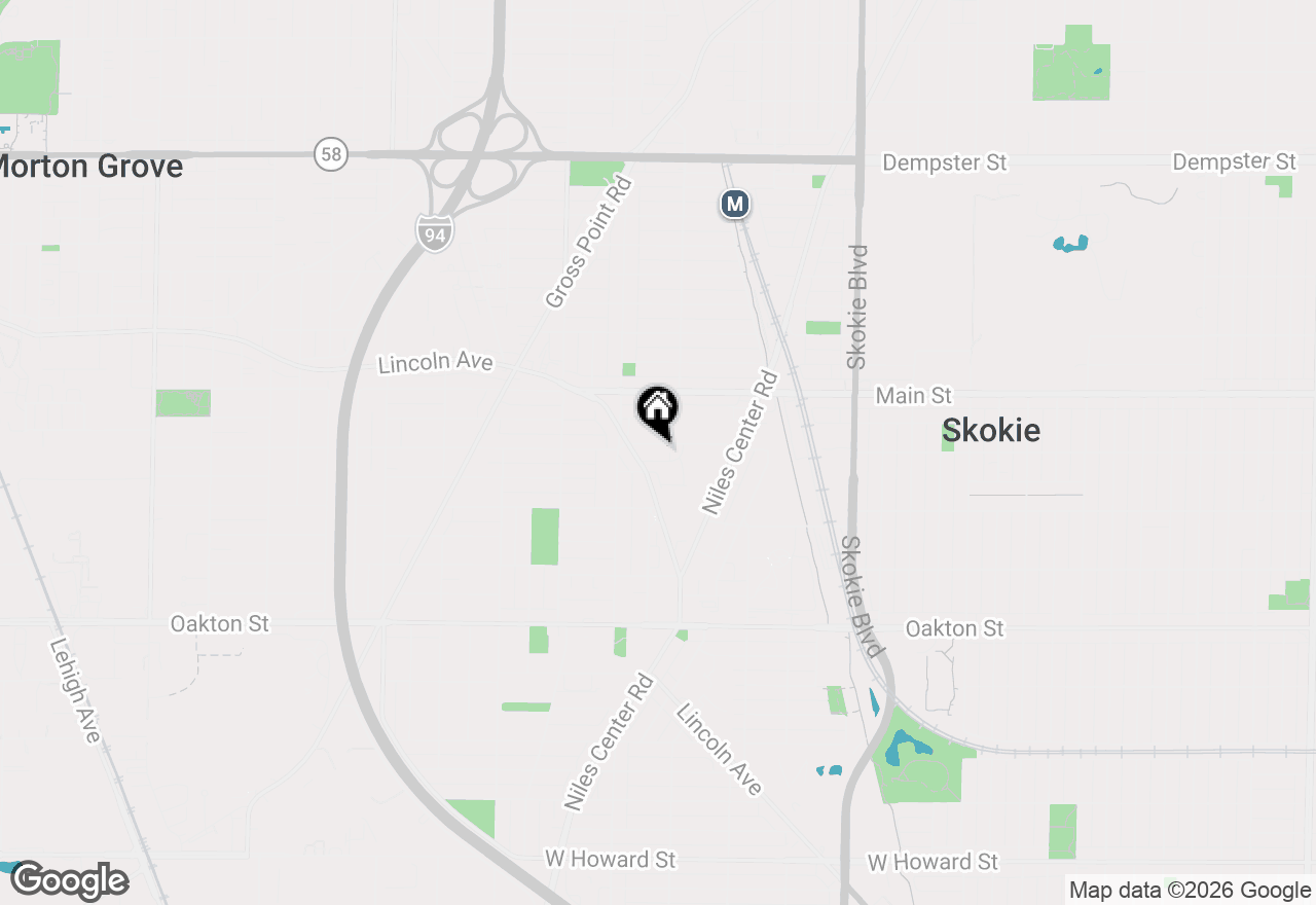 Map of 5155 Madison Street #508, Skokie, IL 60077