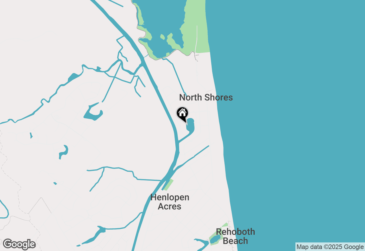 Map of 31 E Holly Rd Lot #68, North Shores, Rehoboth Beach, DE 19971