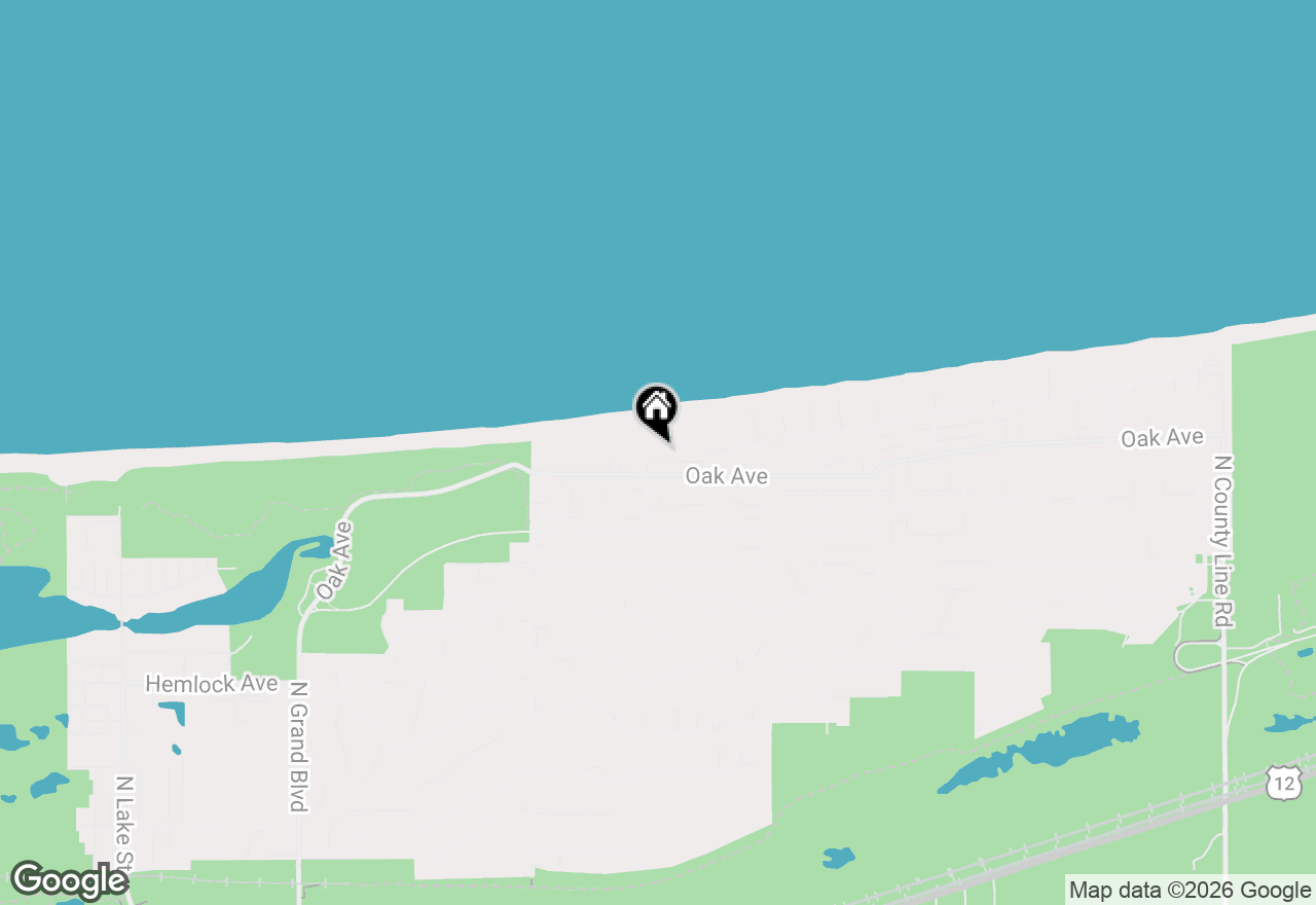 Map of 7605 Lake Shore Drive, Gary, IN 46403