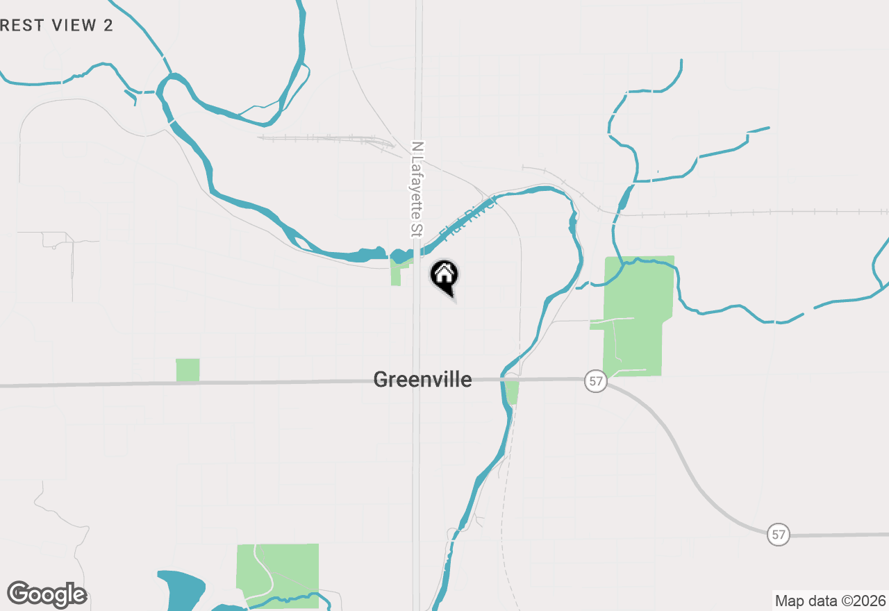 Map of 200 E Grove Street, Greenville, MI 48838