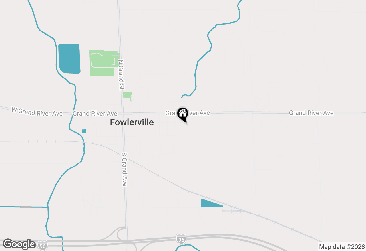 Map of 808 Church Street, Fowlerville, MI 48836