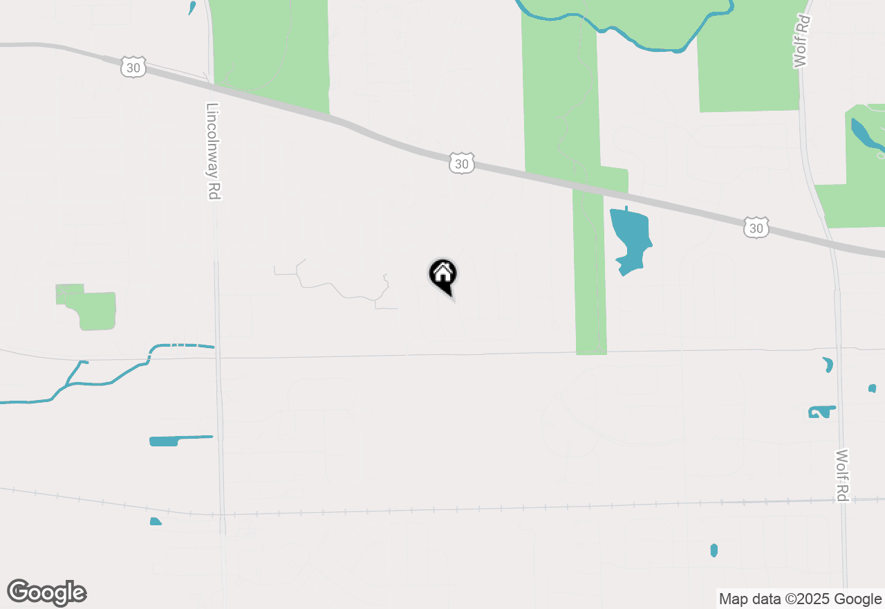 Map of 844 Spinnaker Drive, New Lenox, IL 60451