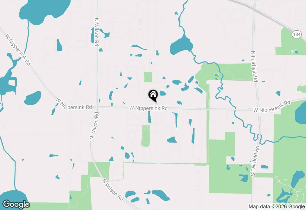 Map of 2001 Sparrow Circle, Round Lake, IL 60073