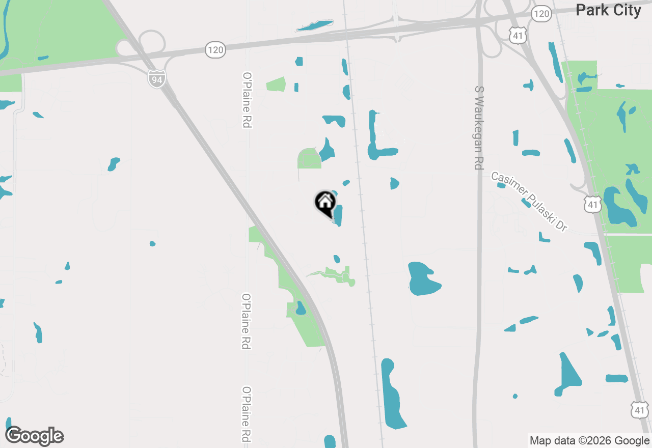 Map of 1367 S Elder Lane, Waukegan, IL 60085