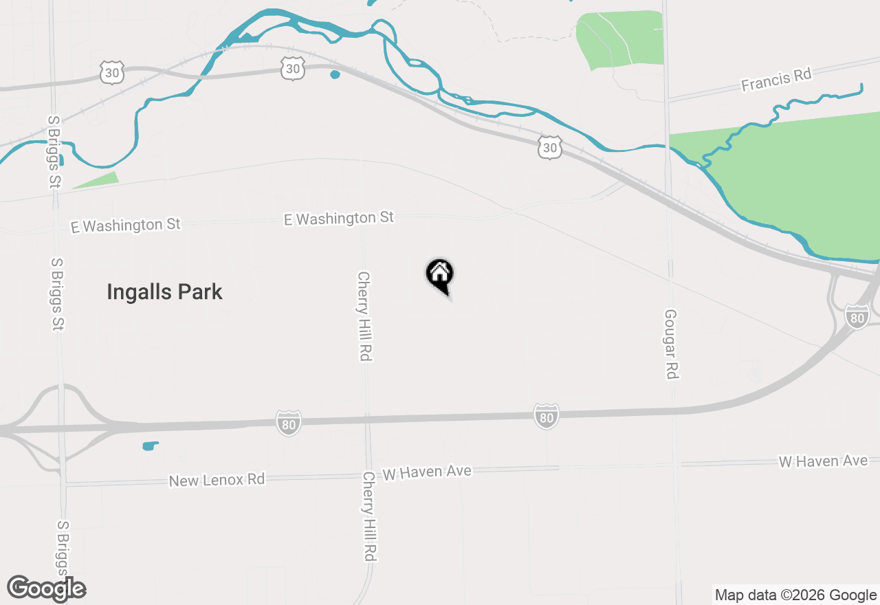 Map of 416 Auburn Court, New Lenox, IL 60451