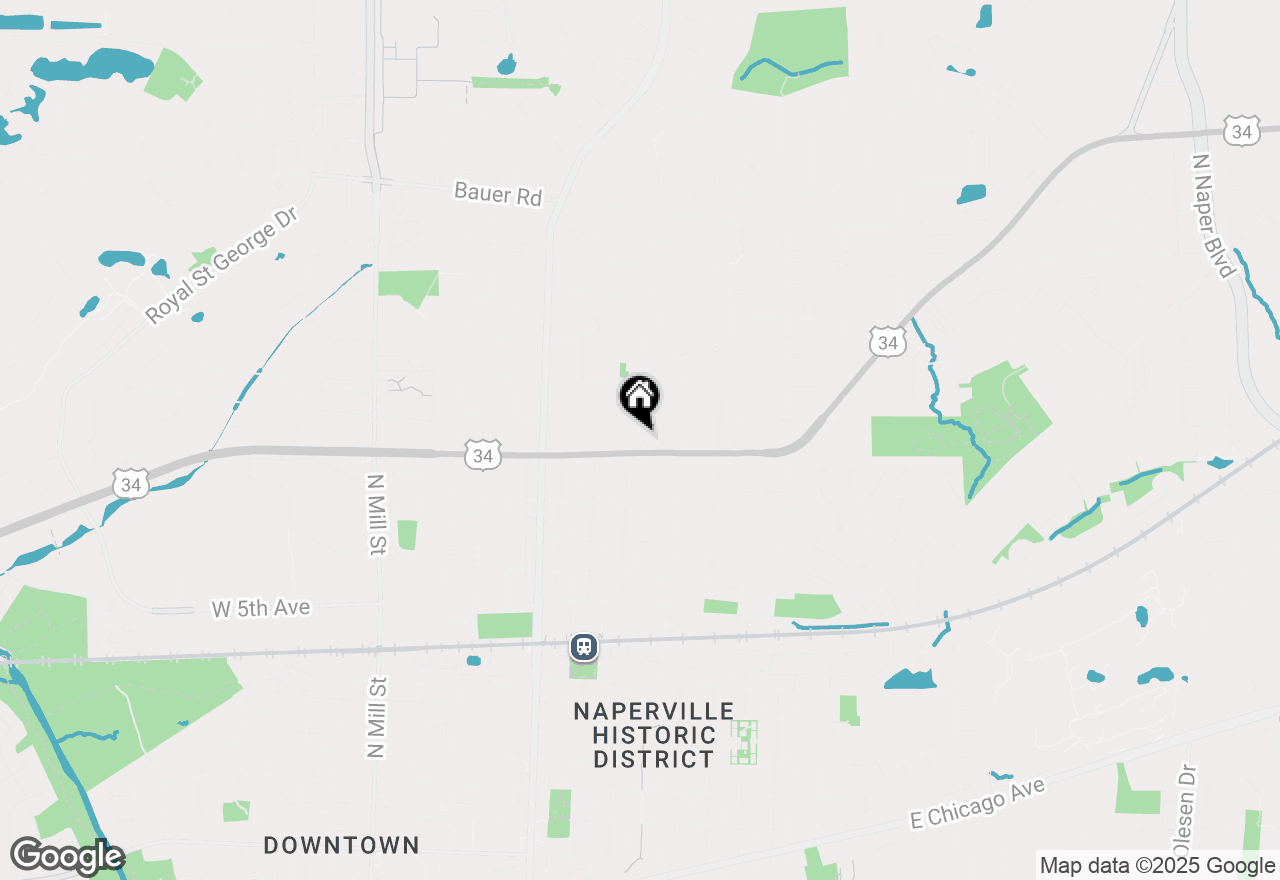 Map of 275 E Ogden Avenue, Naperville, IL 60563