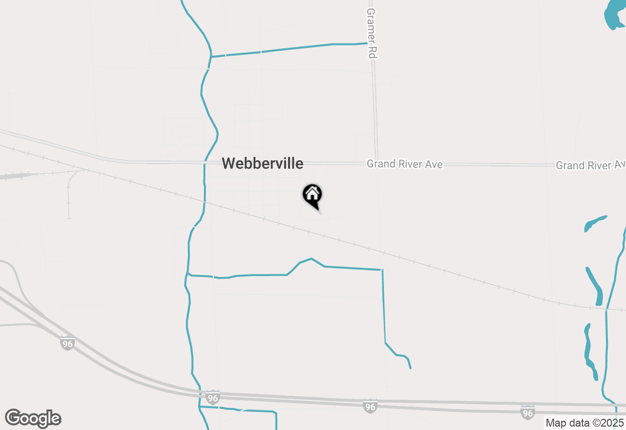 Map of 321 Monroe Street, Webberville, MI 48892