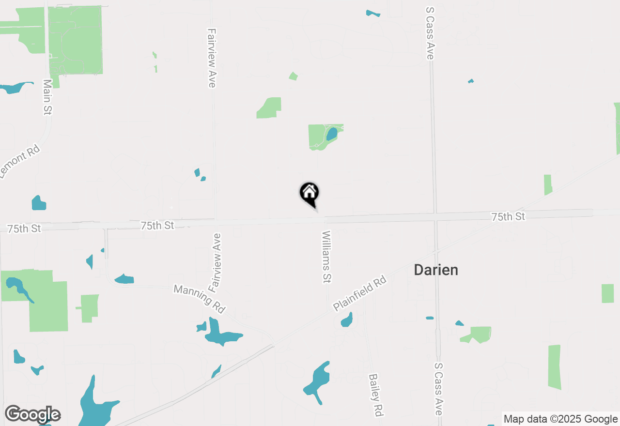 Map of 1623 Clemens Road, Darien, IL 60561
